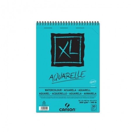 ALBUM CANSON XL AQUARELLE 30FG A4 300GR