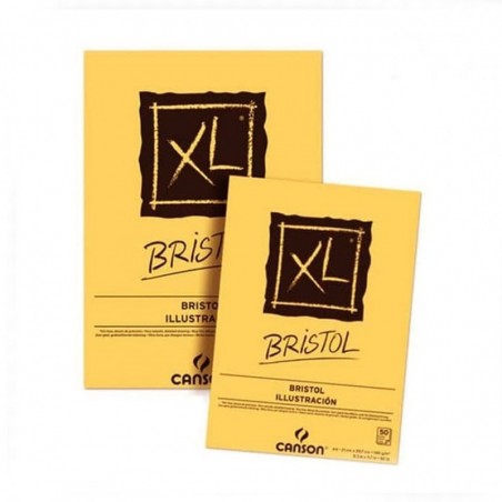 BLOCCO CANSON XL BRISTOL 50F A4 180GR