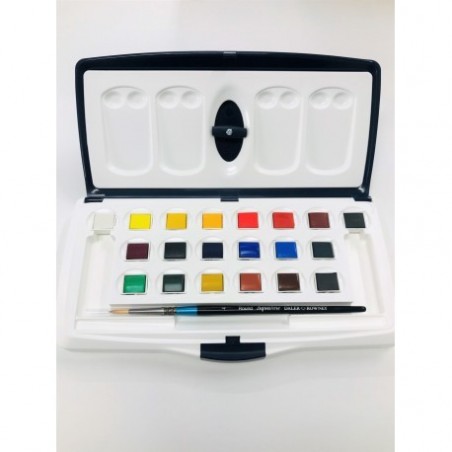DALER ROWNEY - CONFEZIONE IN PLASTICA ACQUERELLI 24 COLORI