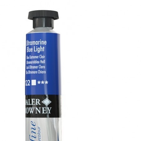 Colori Acquerello Acquafine Daler Rowney tubetto 8 ml BLU OLTREMARE CHIARO