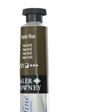 Colori Acquerello Acquafine Daler Rowney tubetto 8 ml SEPPIA IMIT