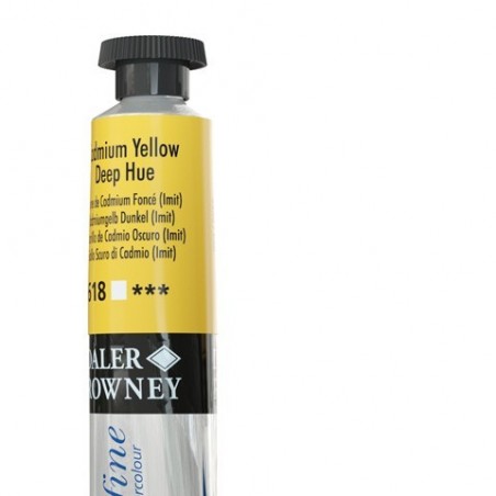 Colori Acquerello Acquafine Daler Rowney tubetto 8 ml GIALLO CADMIO SCURO