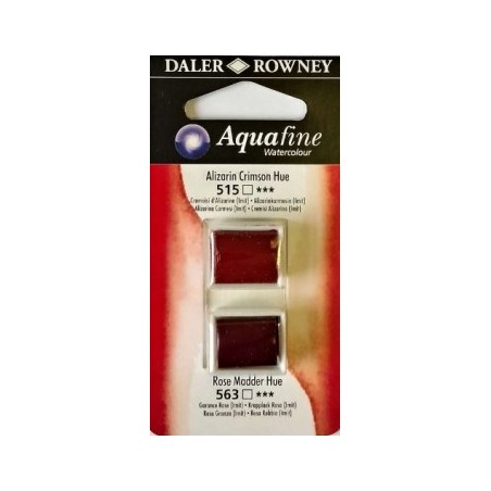 Colori Acquerello Acquafine Daler Rowney Godet 8 ml CREMISI ALIZARINA/ROSA ROBBIA