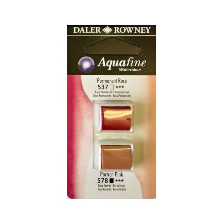 Colori Acquerello Acquafine Daler Rowney Godet 8 ml  ROSA PERMANENTE/ROSA RITRATTO