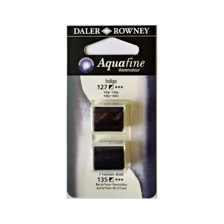 Colori Acquerello Acquafine Daler Rowney Godet 8 ml INDACO/BLU DI PRUSSIA