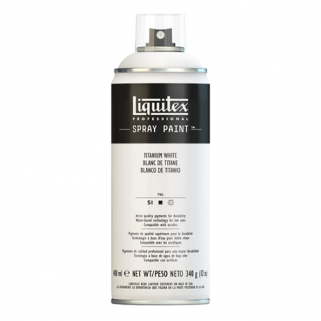 LIQUITEX SPRAY 432: 400ML BIANCO DI TITANIO