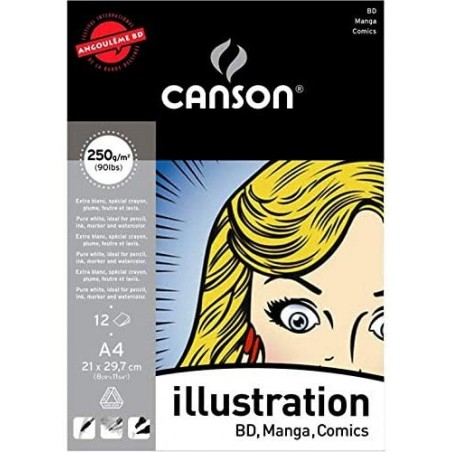 BLOCCO IILUSTRATION BD 12F A4 250G