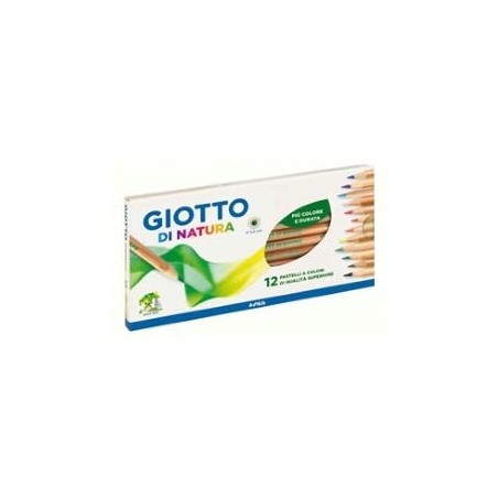 ASTUCCIO 12 PASTELLI GIOTTO DI NATURA