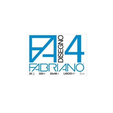 Album Fabriano 4 (330x480mm) 220gr 20fg liscio