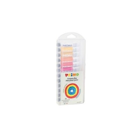 ASTUCCIO 12 TUBI TEMPERA 12ML Primo