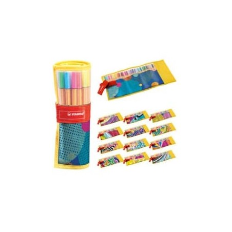 Rollerset 25 colori assortiti Just Like You Stabilo