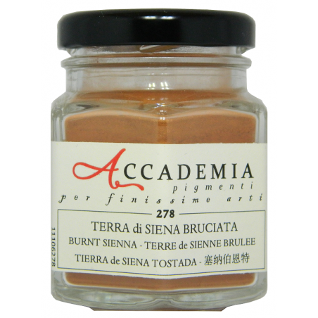 278 Terra di Siena Bruciata finissimo 58gr ACCADEMIA