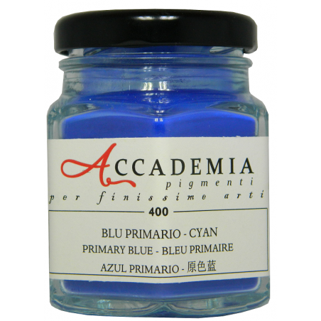 400 Blu Primario Ciano finissimo 58gr ACCADEMIA