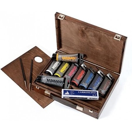 AM Cassetta tinta mogano 9x75ml