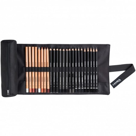 LYRA REMBRANDT CONFEZIONE SKETCHING ROLL 24PZ