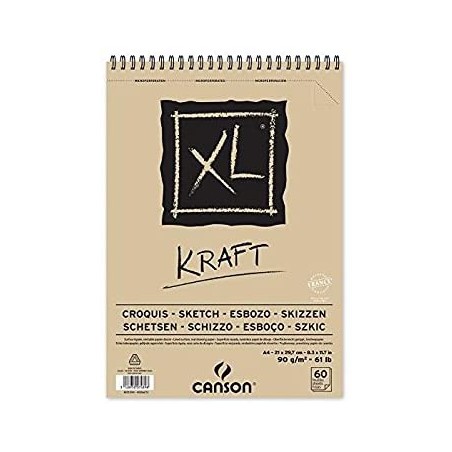 ALBUM CANSON XL NOIR 40FG A4 150GR