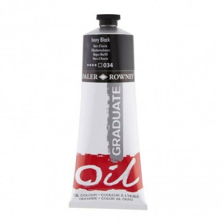 DALER ROWNEY GRADUATE OIL 034 NERO D'AVORIO 200ML