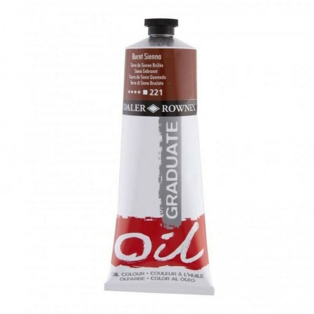 DALER ROWNEY GRADUATE OIL 221 TERRA DI SIENA BRUCIATA 200ML
