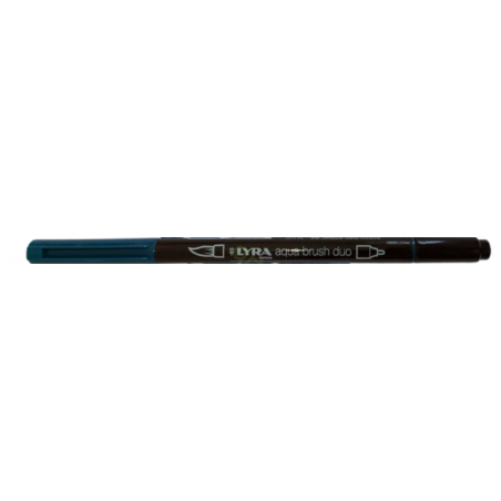Lyra Aqua Brush Duo Marcatore Verde Turchese