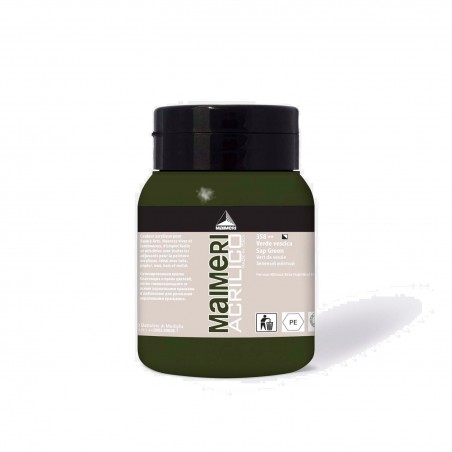 358 ACRILICO MAIMERI: VERDE VESCICA 500ML