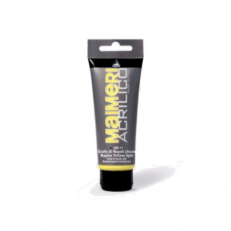 Pittura Acrilica Maimeri Acrilico - 105 GIALLO DI NAPOLI CHIARO 200ML