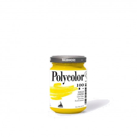 Pittura Acrilica Polycolor - 100 GIALLO LIMONE 140ML