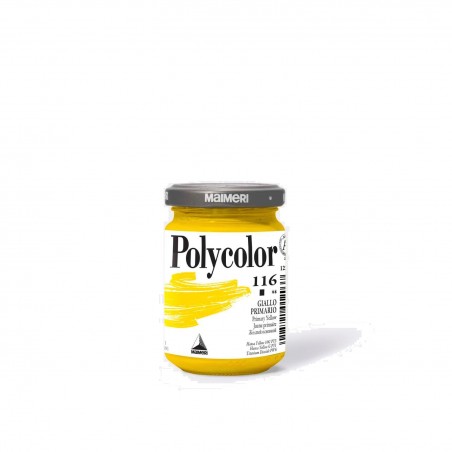 Pittura Acrilica Polycolor - 116 GIALLO PRIMARIO 140ML