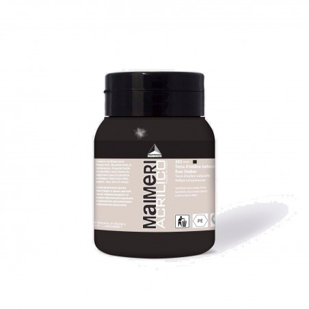 493 ACRILICO MAIMERI: TERRA D'OMBRA NATURALE 500ML