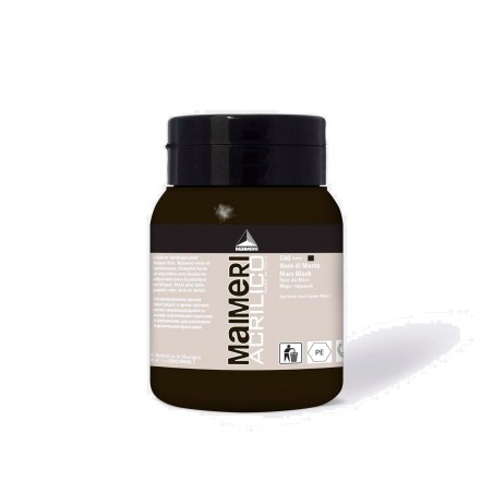 540 ACRILICO MAIMERI: NERO DI MARTE 500ML