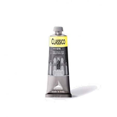 Colori Per Pittura A OLIO MAIMERI - 075 classico giallo brillante chiaro 60ml