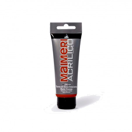 Pittura Acrilica Maimeri Acrilico - 278 TERRA DI SIENA BRUCIATA 200ML