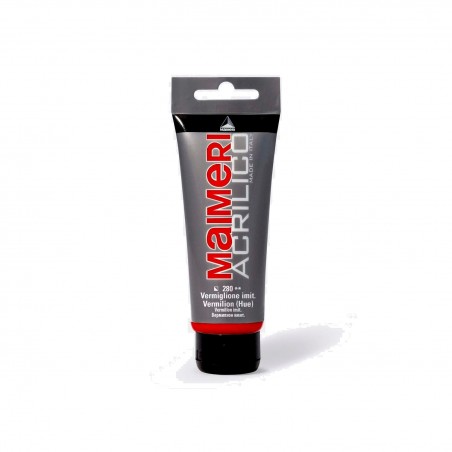 Pittura Acrilica Maimeri Acrilico - 280 VERMIGLIONE IMIT. 200ML