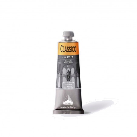 Colori Per Pittura A OLIO MAIMERI - 131 CLASSICO OCRA GIALLA  60ML