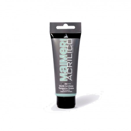 Pittura Acrilica Maimeri Acrilico - 350 VERDE TURCHESE 200ML