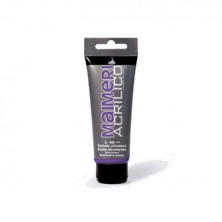 Pittura Acrilica Maimeri Acrilico - 440 VIOLETTO OLTREMARE 200ML