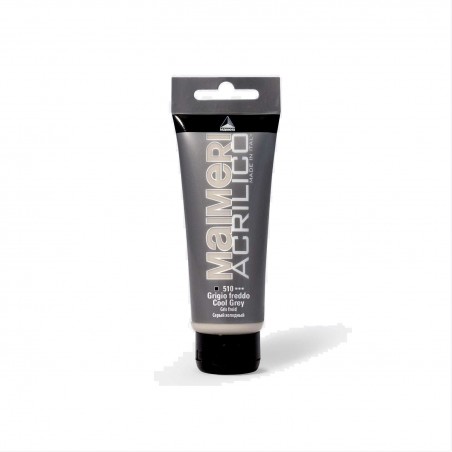 510 Pittura Acrilica Maimeri Acrilico -GRIGIO FREDDO 75ML