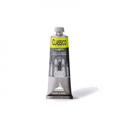 Colori Per Pittura A OLIO MAIMERI - 287 CLASSICO CINABRO VERDE GIALLASTRO 60ML