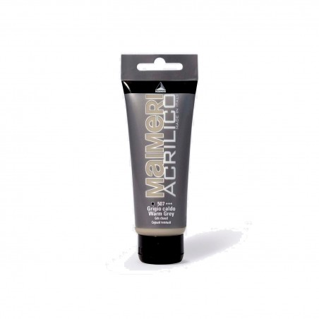 Pittura Acrilica Maimeri Acrilico - 507 GRIGIO CALDO 200ML