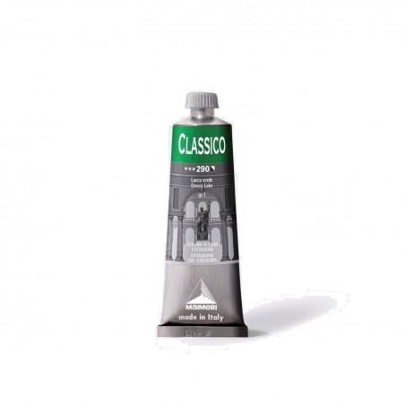 Colori Per Pittura A OLIO MAIMERI - 290 CLASSICO LACCA VERDE 60ML
