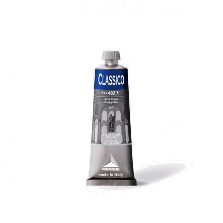 Colori Per Pittura A OLIO MAIMERI - 402 CLASSICO BLU DI PRUSSIA 60ML