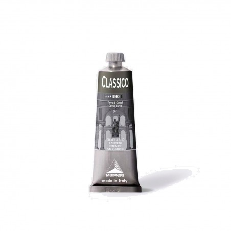 Colori Per Pittura A OLIO MAIMERI - 490 CLASSICO TERRA DI CASSEL 60ML