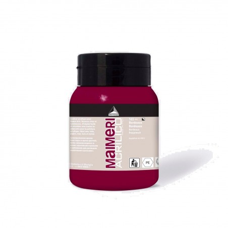 Pittura acrilica per dipingere MAIMERI 165 BORDEAUX 500ML