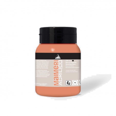 Pittura acrilica per dipingere MAIMERI 210 ROSA DI VENEZIA 500ML