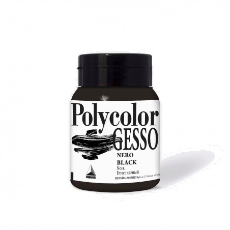 696 POLYCOLOR GESSO NERO 0,5L