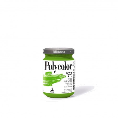 Pittura Acrilica Polycolor - 323 VERDE GIALLASTRO 140ML