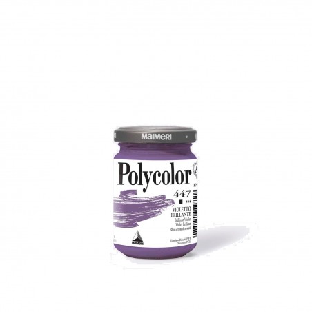 Pittura Acrilica Polycolor - 447 VIOLETTO BRILLANTE 140ML