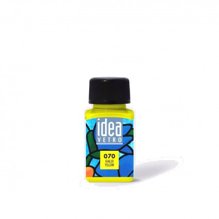 070 IDEA VETRO: GIALLO 60ML