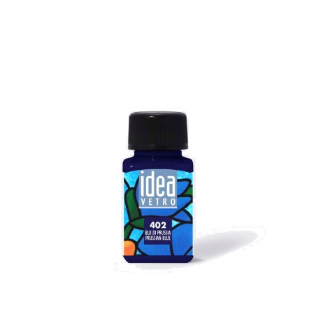 402 IDEA VETRO: BLU DI PRUSSIA 60ML