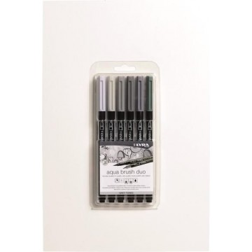 Lyra Aqua Brush Duo Grey...