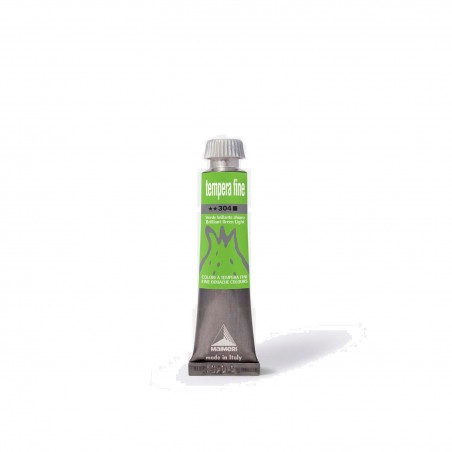 304 TEMPERA FINE VERDE BRILL.CHIARO 20ML